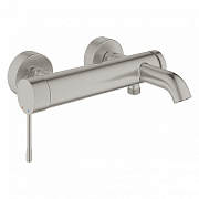 Смеситель для ванны GROHE Essence New 33624DC1 сталь
