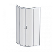 Угловое ограждение AM-PM Gem W90G-401-080WT 190х80см стекло прозрачное