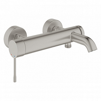 Смеситель для ванны GROHE Essence New 33624DC1 сталь