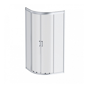 Угловое ограждение AM-PM Gem W90G-401-080WT 190х80см стекло прозрачное