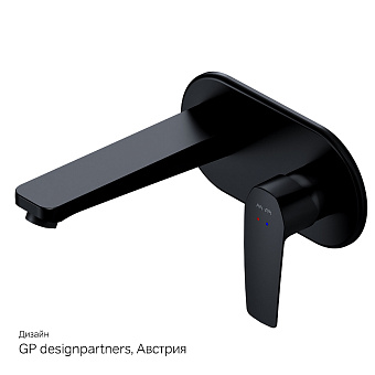 Смеситель для раковины AM-PM Gem F90A72222 чёрный