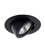 Светильник точечный встраиваемый Arte Lamp ACCENTO A4009PL-1BK 50Вт GU10