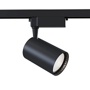 Трековый светильник Maytoni Vuoro TR003-1-30W3K-B 25,8Вт LED чёрный для однофазного трека