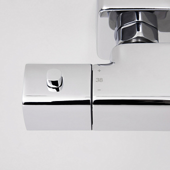 Смеситель для душа WASSERKRAFT Naab 8600 8611 Thermo хром