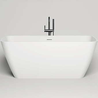 Ванна каменная SALINI AGATHA 100221M S-Stone матовая 180х81см отдельностоящая