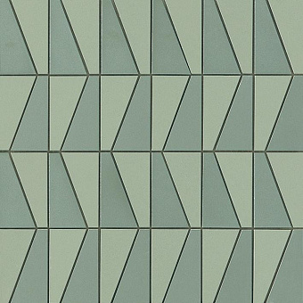 Керамическая мозаика Atlas Concord Италия Arkshade 9AAE Sage Mosaico Sail 30,5х30,5см 0,558кв.м.