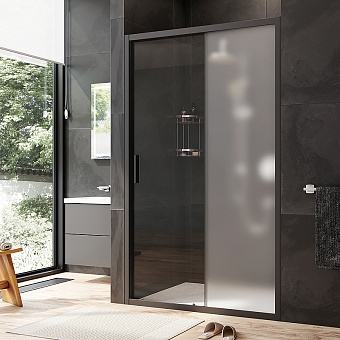 Душевая дверь AM-PM Gem Solo W90G-120-1-195BM 195х120см стекло матовое