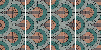 Декор ABK Wide and Style PF60005563 D+ Cp Pave Sage 240х120см 11,52кв.м.
