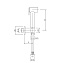 Гигиенический душ Cisal Shower CY00790021 хром