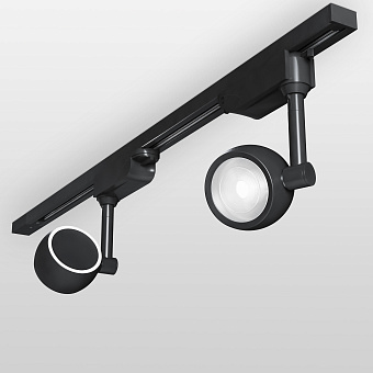 Трековый светильник Elektrostandard Oriol a047368 LTB48 12Вт LED чёрный для однофазного трека