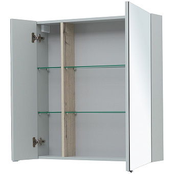 Шкаф зеркальный AQUANET Алвита New 277536 17х80х85см без подсветки