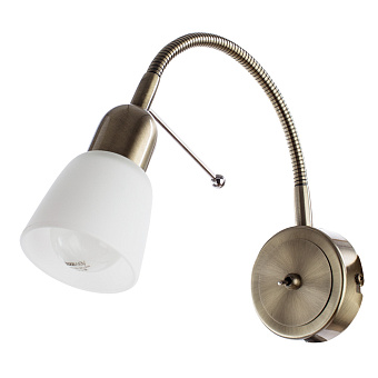 Спот Arte Lamp LETTURA A7009AP-1AB 40Вт 1 лампа E14