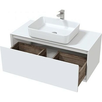 Тумба под раковину подвесная SOLE Tesla УТ000060993 48х98х40см