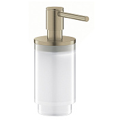 Дозатор GROHE Selection 41028EN0 белый/бронза
