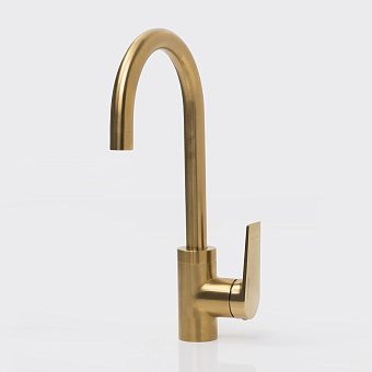 Смеситель для кухни WASSERKRAFT Aisch 5507 поворотный излив золото