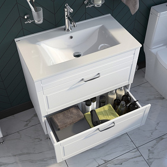 Тумба с раковиной IDDIS Oxford OXF80W0i95K 47х80х81см