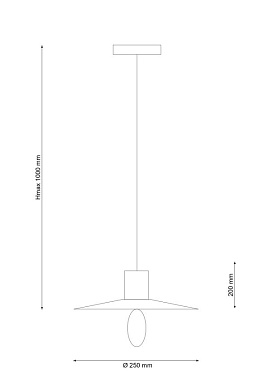 Люстра подвесная Lucia Tucci NATURA 187.1 L special edition 40Вт 1 лампочек E27