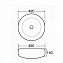 Раковина накладная Comforty 7031ASS 49х49см