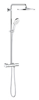 Душевая система GROHE Rainshower SmartActive 310 26648LS0 белый/хром