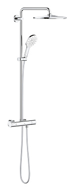 Душевая система GROHE Rainshower SmartActive 310 26648LS0 белый/хром