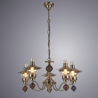 Люстра подвесная Arte Lamp TRATTORIA A5664LM-5AB 60Вт 5 лампочек E14