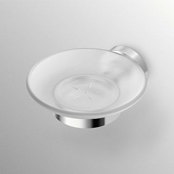 Мыльница IDEAL STANDARD IOM A9122AA матовое стекло/хром