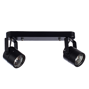 Спот Arte Lamp MIZAR A1311PL-2BK 50Вт 2 лампы GU10