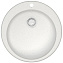 Мойка кухонная Azario Vital CS00078343 50,7х50,7см белый