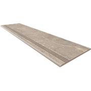 Плитка для ступеней ESTIMA Bernini Steptrade/BR02_NS/30x120x10 Beige 30х120см 0,72кв.м. неполированная