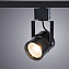 Трековый светильник Arte Lamp MIZAR A1311PL-1BK 50Вт GU10 чёрный для однофазного трека