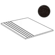 Плитка для ступеней Atlas Concord Италия MARVEL STONE ATD2 Nero Marquina Gradino 60х30см 1,08кв.м. матовая