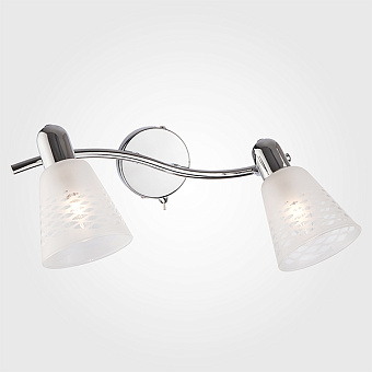 Светильник настенный Eurosvet Organic 20053/2 хром 40Вт E14