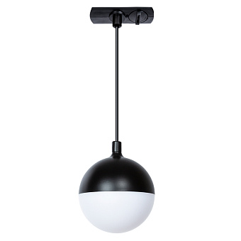 Трековый светильник Arte Lamp VIRGO A4564PL-1BK 7Вт LED прозрачный для однофазного трека