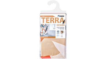 Шторка для ванной FIXSEN Terra FX-2520 200х180см бежевый