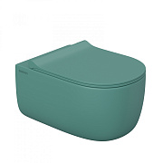 Унитаз подвесной BERGES EGO XL 082141 безободковый с микролифтом