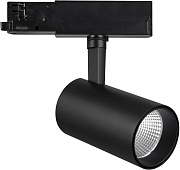 Трековый светильник Mantra FUJI 7214 30Вт LED чёрный для трёхфазного трека