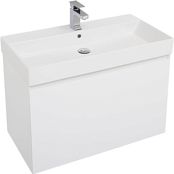 Тумба с раковиной AQUANET Йорк 212593 43,6х86х62,2см