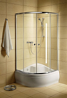 Угловое ограждение RADAWAY Classic A 90/170 170х90см стекло коричневое