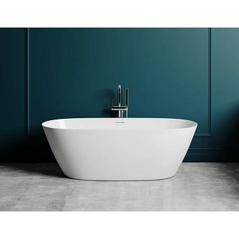 Ванна каменная SALINI SOFIA 102521MRF S-Stone матовая 165х75см отдельностоящая