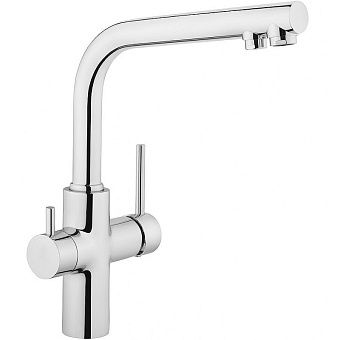 Смеситель для кухни VITRA Split A42144EXP с фильтром хром
