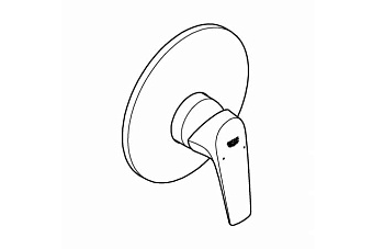 Смеситель для душа GROHE BauFlow 29112000 хром