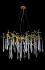 Люстра подвесная CRYSTAL LUX REINA REINA SP8 D1000 GOLD PEARL 480Вт 8 лампочек E14