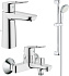 Набор смесителей GROHE Start Loop 123537M хром