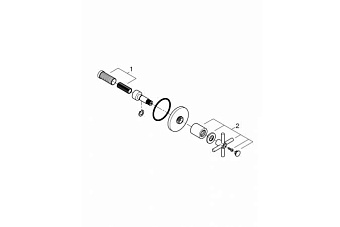 Вентиль запорный GROHE 19069DC3