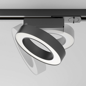 Трековый светильник Maytoni Rim TR044-1-12W4K-B 12Вт LED чёрный для однофазного трека