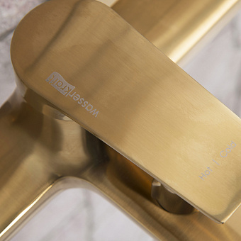 Смеситель для ванны WASSERKRAFT Aisch 5501 золото