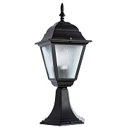 Светильник ландшафтный Arte Lamp BREMEN A1014FN-1BK 60Вт IP44 E27 чёрный