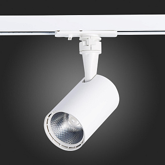 Трековый светильник ST Luce CAMI ST351.536.10.36 10Вт LED матовый белый для однофазного трека