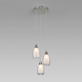 Светильник подвесной Eurosvet Cosmic 50085/3 хром 15Вт E14