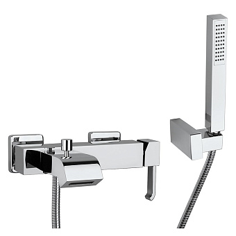 Смеситель для ванны Paini Q 19CR105KM хром